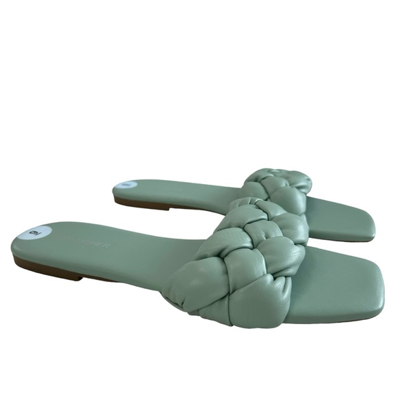 Marc Fisher Folier Padded Woven Flat Slides Size 9M - Picture 4 of 16